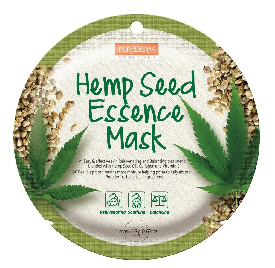 Mặt nạ Purederm Hemp Seed Essence Mask