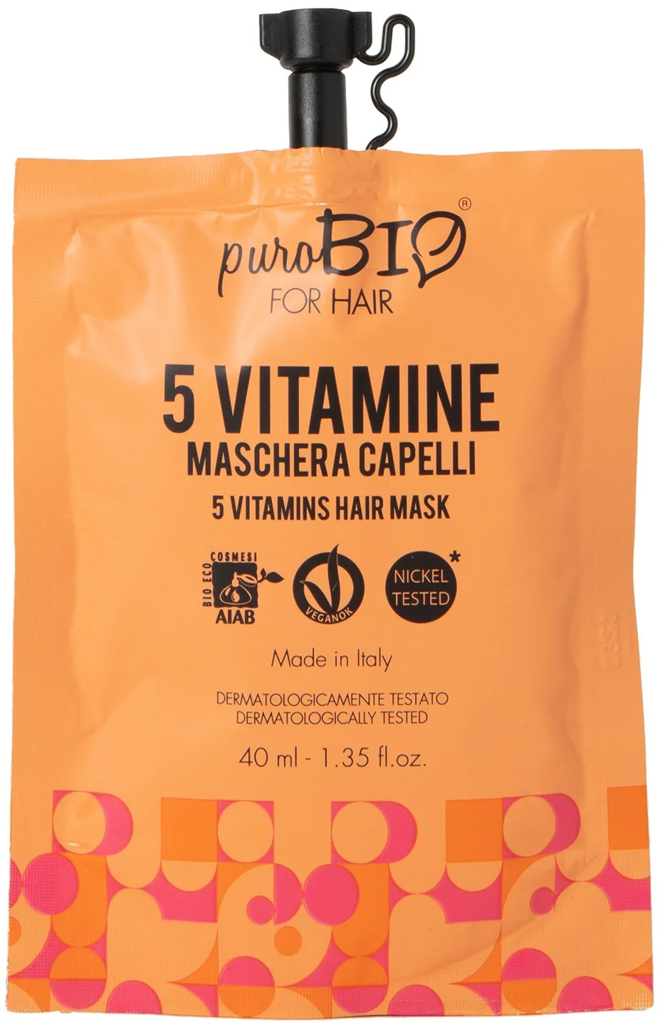 Mặt nạ ủ tóc PuroBIO 5 Vitamins Hair Mask