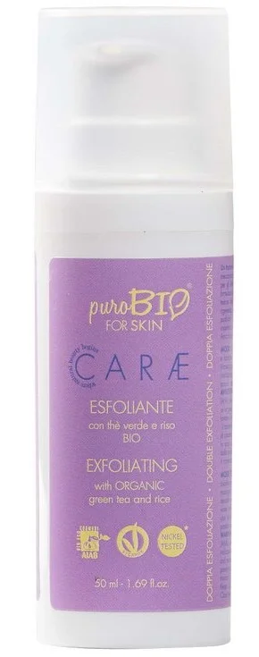 PuroBIO Facial Exfoliant With Green Tea And Rice
