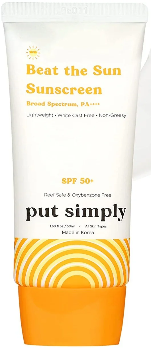 Put Simply Beat The Sun Sunscreen Broad Spectrum Pa++++ SPF50+