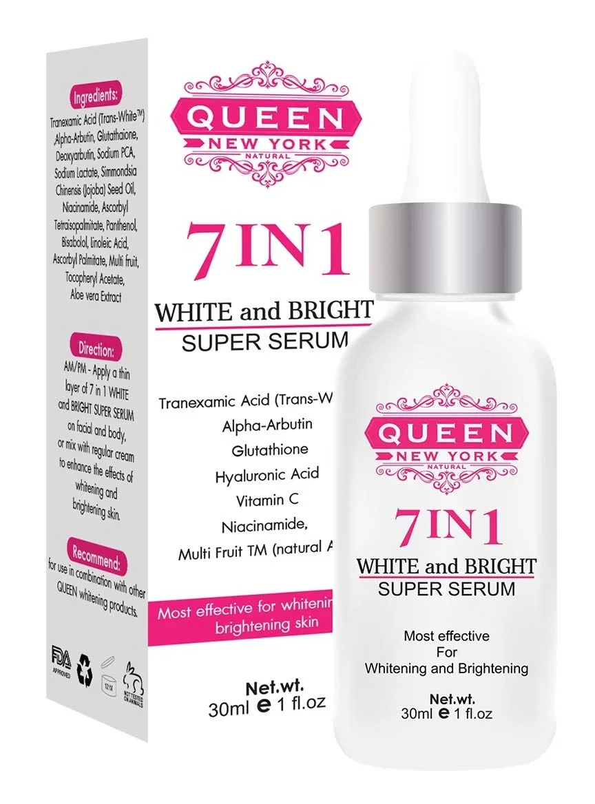 Tinh chất Queen Natural New York 7 In 1 Super Brightening Serum