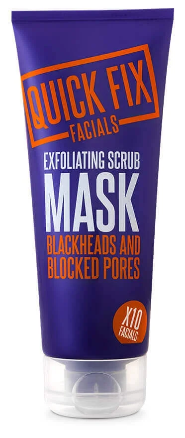Quick Fix Facials Exfoliating Scrub Mask Blackheads And Blocked Pores.