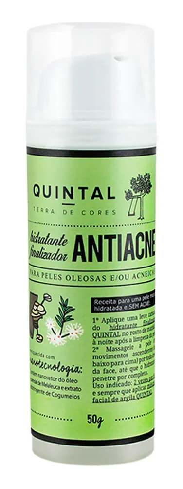 Quintal Fluido Hidratante Finalizador Antiacne