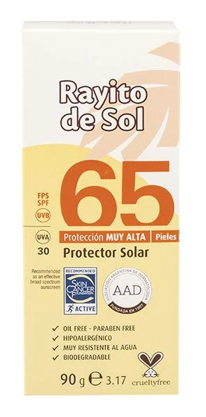 Rayito de Sol Protector Solar Fps 65