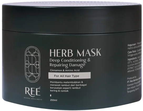 Ree Derma Wellness - Cinnamon & Amino Acid Hair Mask