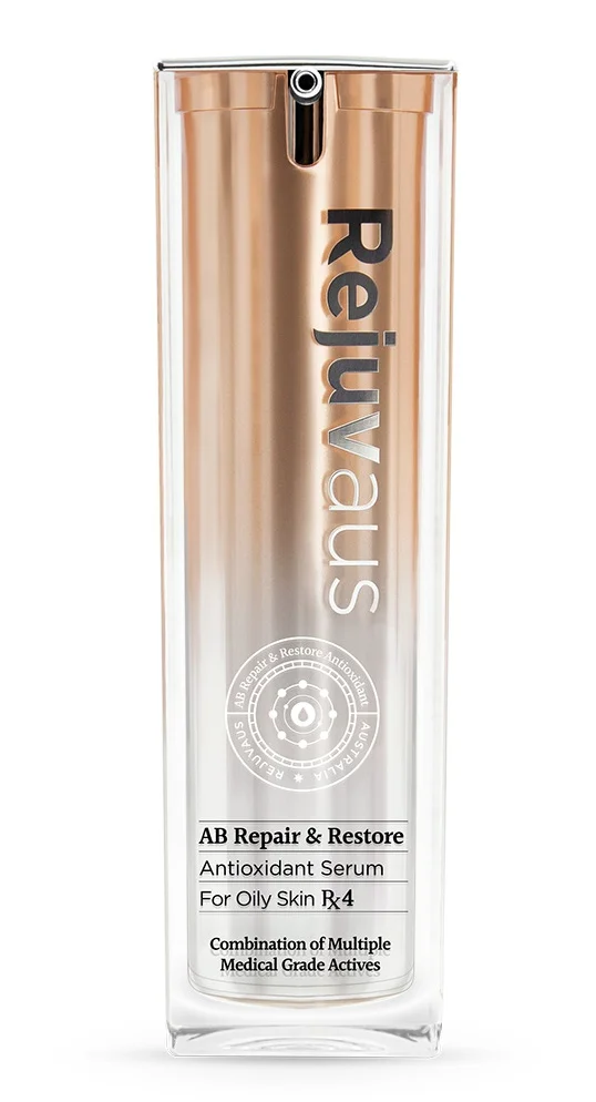 RejuvAus AB Repair & Restore Antioxidant Serum For Oily Skin Rx4