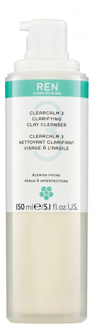 Ren ClearCalm 3 Clarifying Clay Cleanser