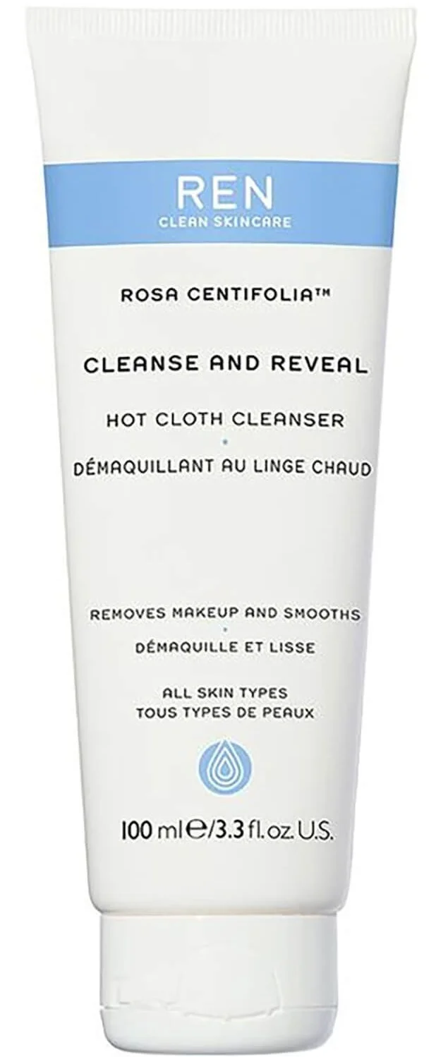 Ren Rosa Centifolia™ Cleanse & Reveal Hot Cloth Cleanser
