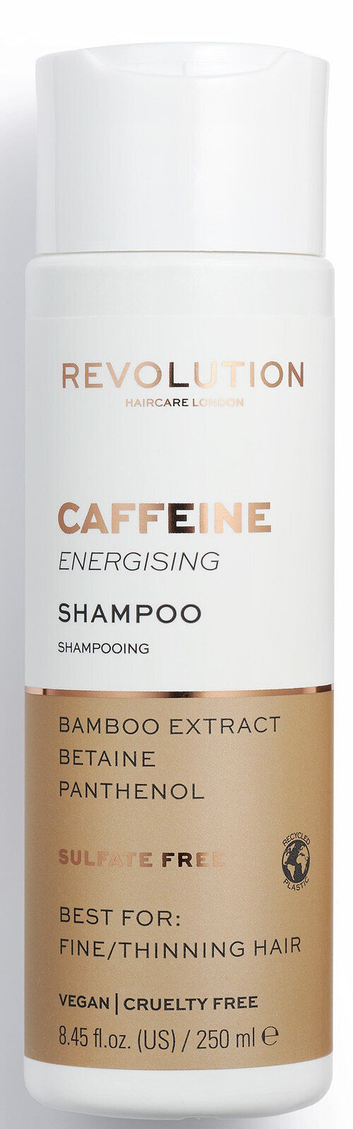 Full ingredients list Revolution Haircare Caffeine Energising