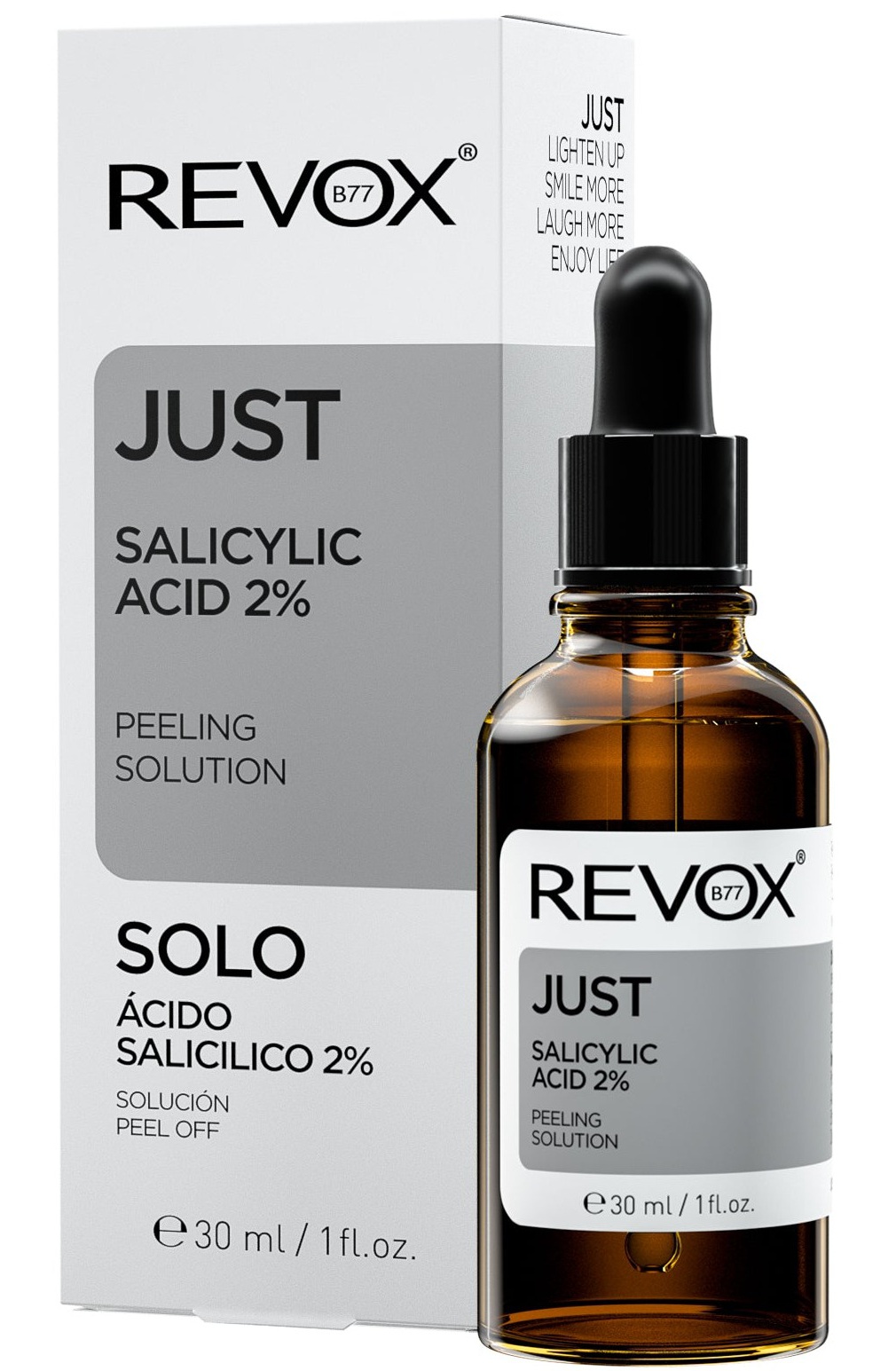 Full ingredients list Revox Just 2 Salicylic Acid Peeling