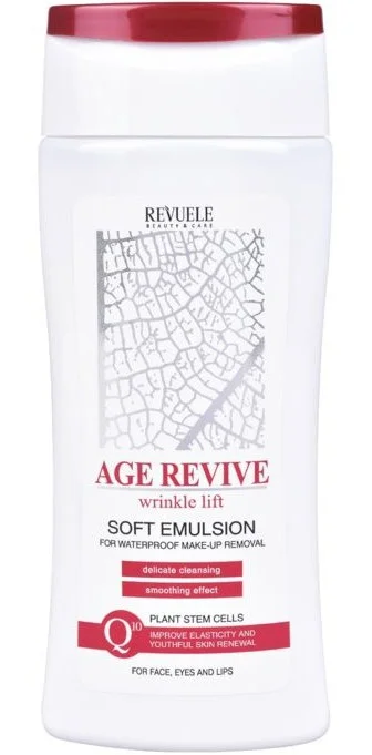Dưỡng da (dạng nhũ tương) Revuele Age Revive Wrinkle Lift Soft Emulsion Make-up Remover