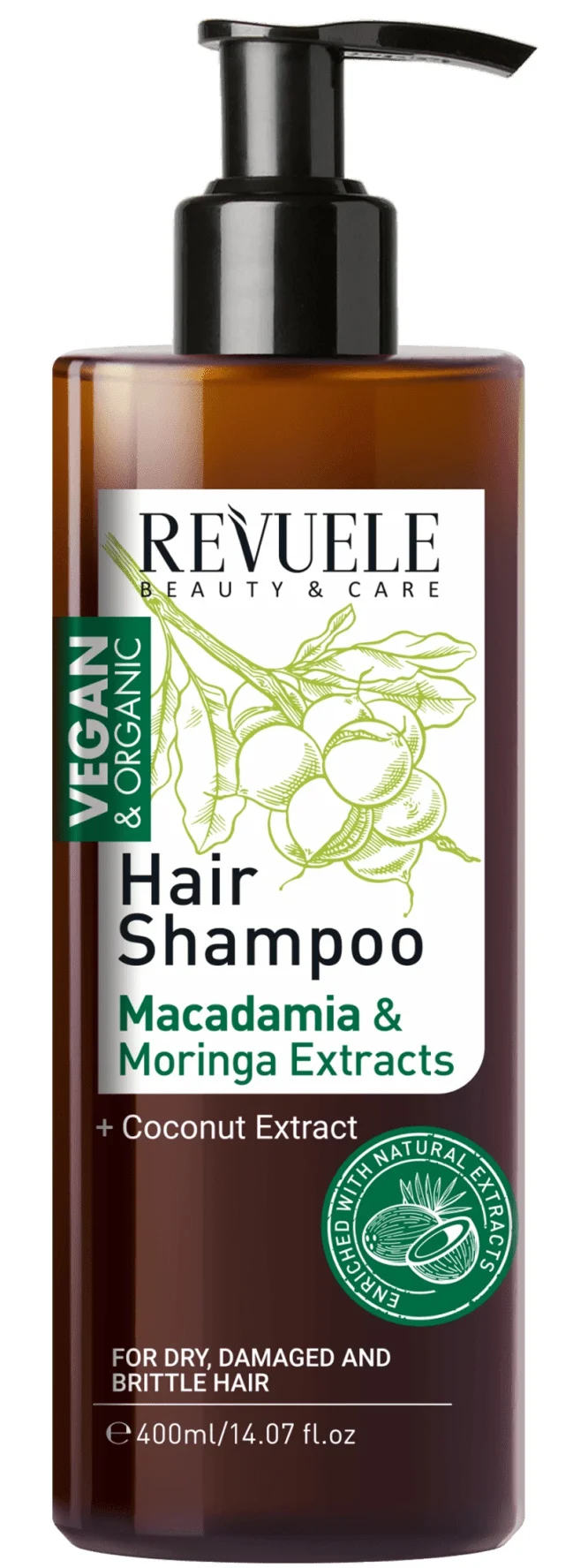 Dầu gội Revuele Vegan & Organic Hair Shampoo