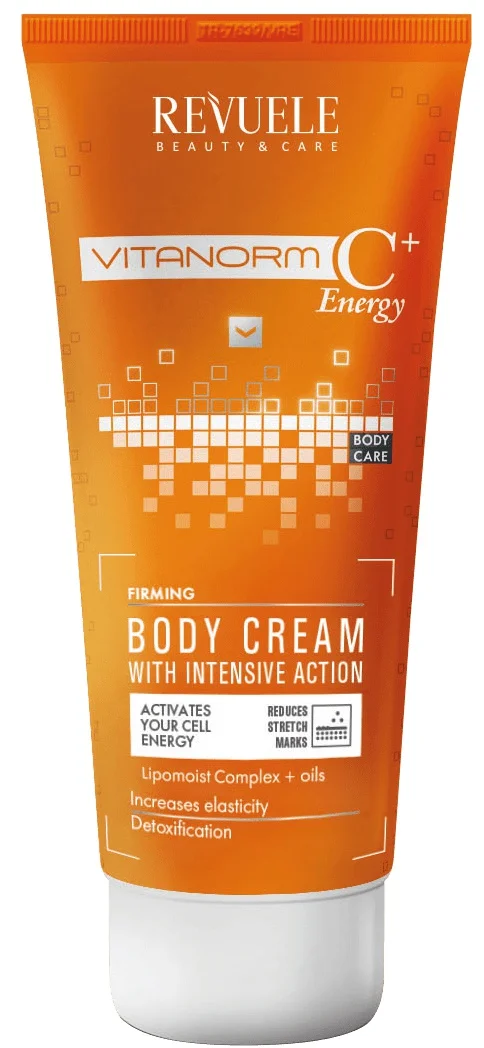 Kem dưỡng thể Revuele Vitanorm C+ Energy Firming Body Cream