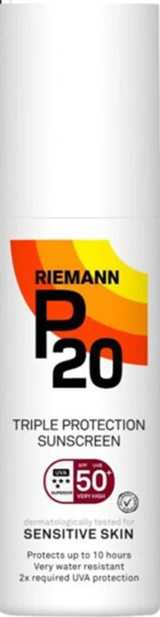 Kem Riemann P20 Triple Protection Sunscreen SPF50+ Cream For Sensitive Skin