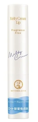 Rohto Mentholatum Melty Cream Lip Spf 25 Pa+++ Fragrance Free