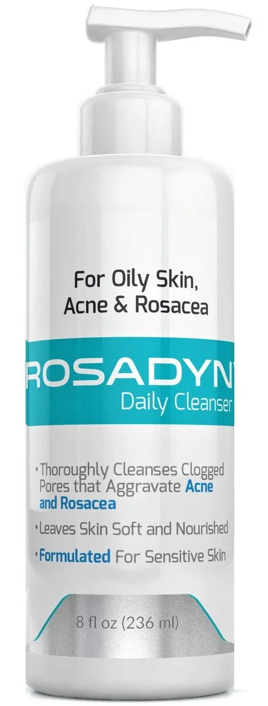 Sữa rửa mặt Rosadyn+ Gel Cleanser For Sensitive Skin, Acne, Rosacea And Breakouts
