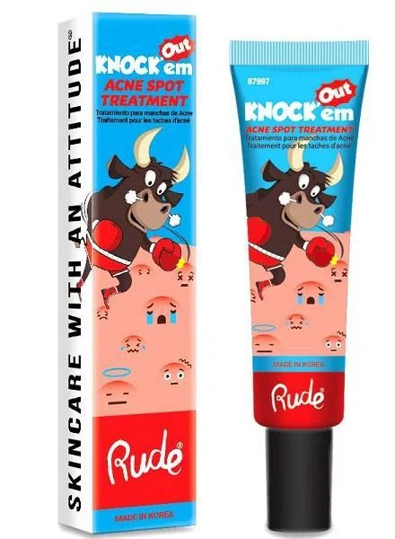 Sản phẩm đặc trị Rude Cosmetics Knock'Em Out Acne Treatment