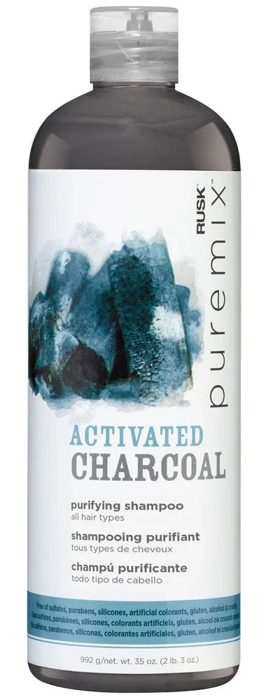 Rusk Puremix Activated Charcoal Purifying Shampoo