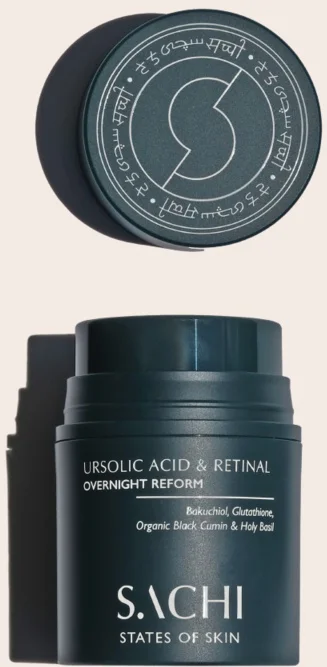 Sachi Ursolic Acid & Retinal Overnight Reform