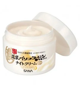 Kem dưỡng ban đêm SANA Soy Milk Wrinkle Care Night Cream