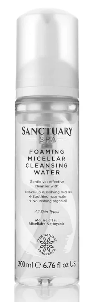 Nước tẩy trang Sanctuary Spa Foaming Micellar Cleansing Water