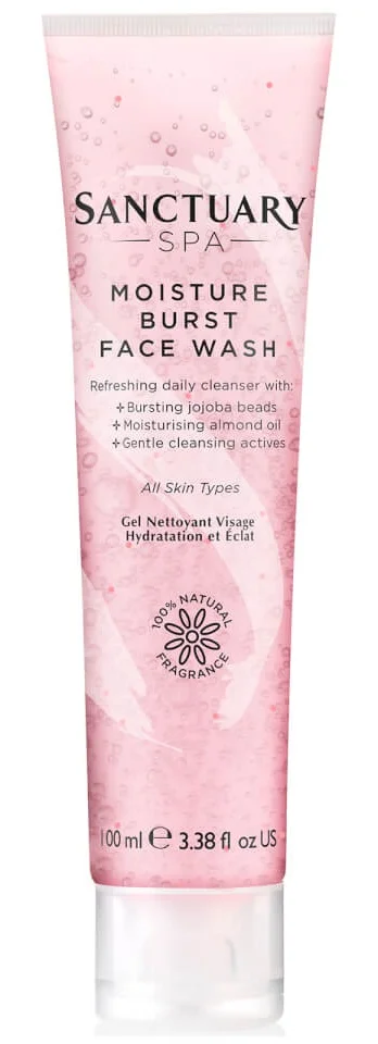 Sữa rửa mặt Sanctuary Spa Moisture Burst Facial Wash