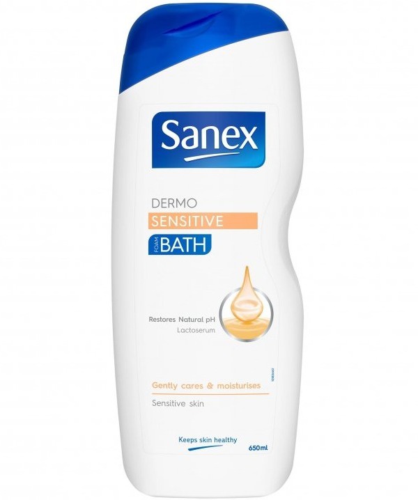 Full ingredients list Sanex Bath Dermo Sensitive