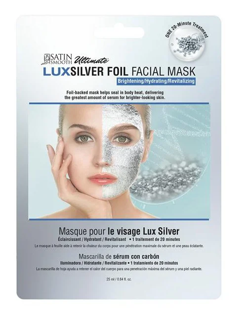 Mặt nạ Satin Smooth Silver Foil Brightening Sheet Mask