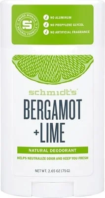 Sản phẩm khử mùi Schmidt Bergamot + Lime Natural Deodorant Stick