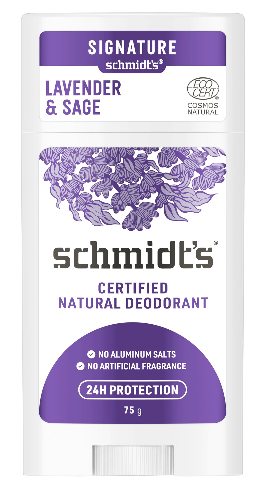 Schmidt's déodorant naturel, peau sensible lavande et sauge - Schmidt's main image 0