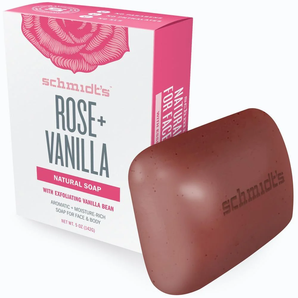 Xà phòng Schmidt's Rose + Vanilla Bar Soap