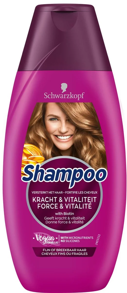 Schwarzkopf Force & Vitalite Shampoo
