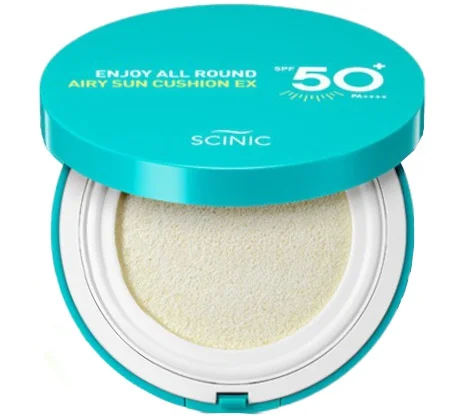 Phấn nước SCINIC Enjoy All Around Airy Sun Cushion Ex SPF50+ Pa++++
