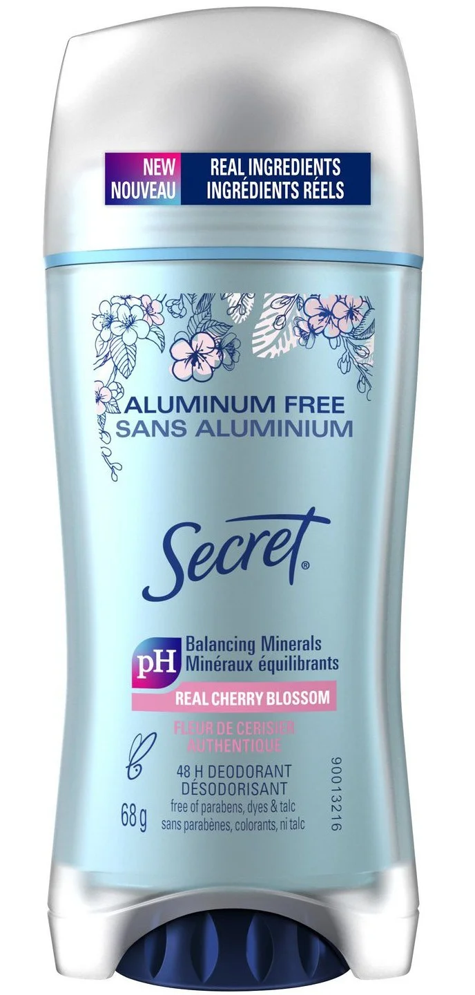 Sản phẩm khử mùi Secret Aluminum Free Deodorant Cherry Blossom