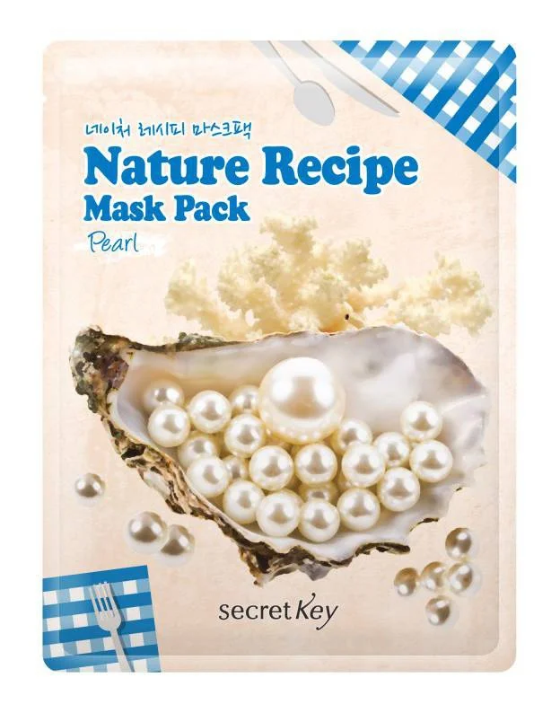 SECRET KEY Nature Recipe Mask (Pack Pearl)