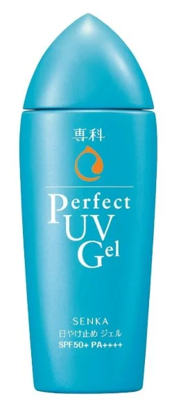 Gel Sữa Chống Nắng Senka Perfect UV Gel N SPF50+ PA++++ Dành Cho Mặt Và Toàn Thân