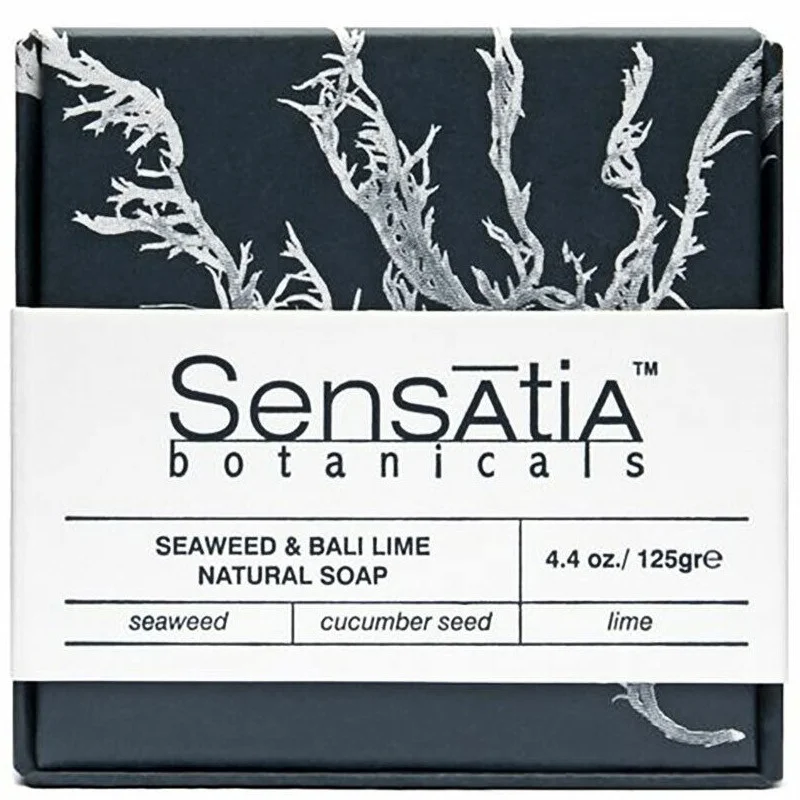 Xà phòng Sensatia Botanicals Seaweed & Bali Lime Natural Soap