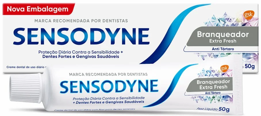 Sensodyne Branqueador Extra Fresh