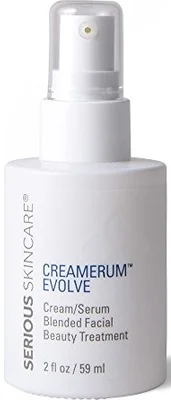 Serious Skincare Creamerum Evolve Cream/Serum Blended Facial Beauty Treatment