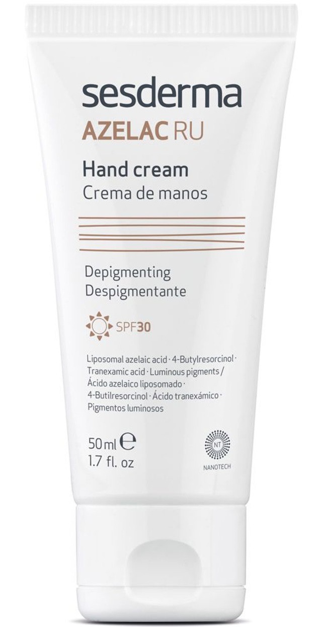Thành phần kem dưỡng da tay Sesderma Azelac RU Hand Cream