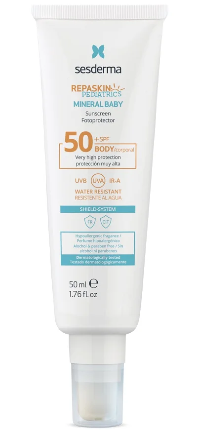 Kem chống nắng Sesderma Repaskin Pediatrics Mineral Baby Sunscreen SPF 50+