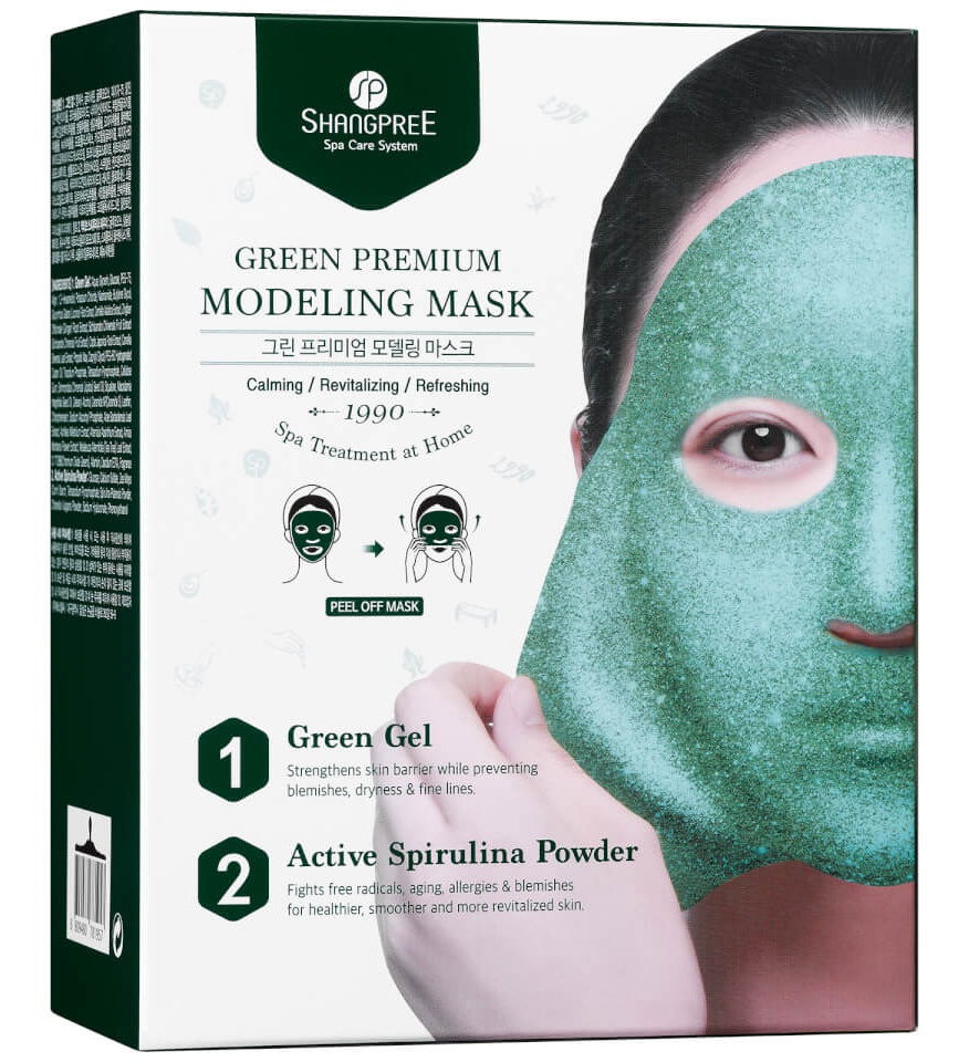 Full ingredients list Shangpree Green Premium Modeling Mask