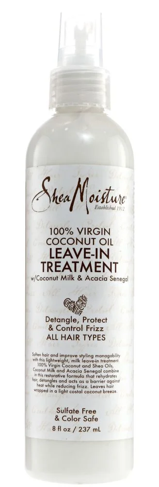 Dầu xả Shea Moisture 100% Virgin Coconut Oil Leave In Conditioner With Coconut Milk