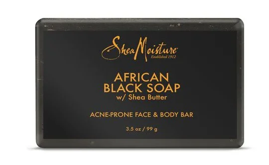 Xà phòng Shea Moisture African Black Soap Acne Prone Face and Body Bar
