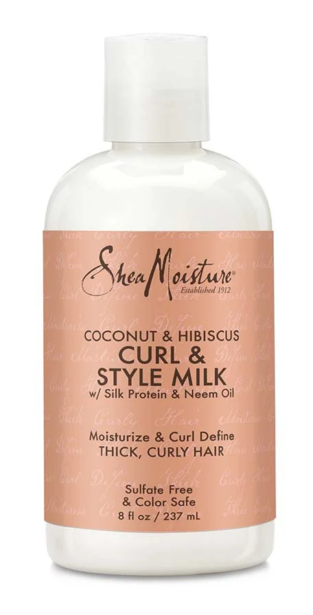 Shea Moisture Coconut & Hibiscus Curl & Style Milk
