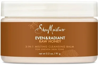 Sáp tẩy trang SheaMoisture Even & Radiant Raw Honey 3-in-1 Cleansing Balm