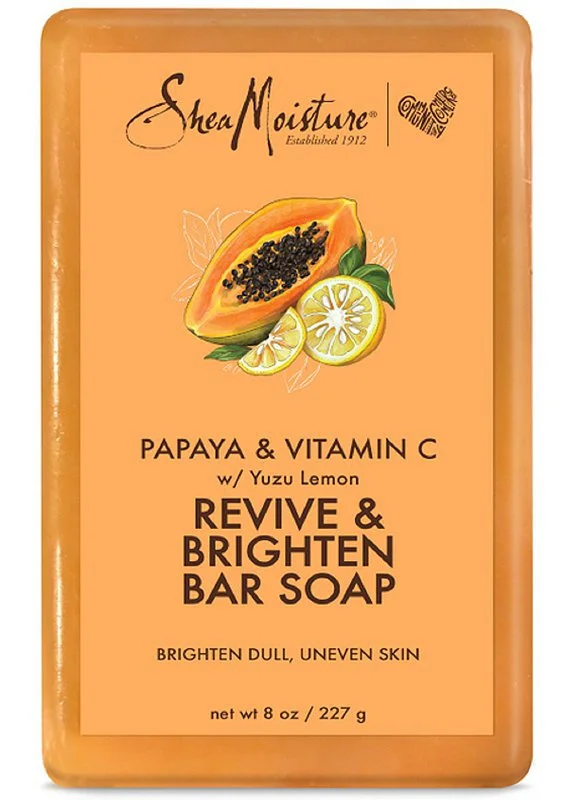 SheaMoisture Papaya & Vitamin C Revive & Brighten Bar Soap