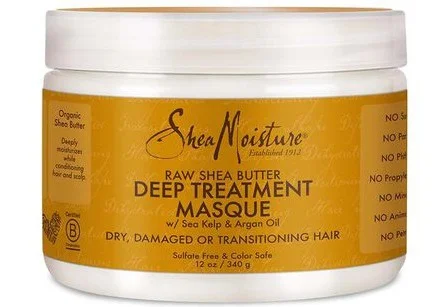 SheaMoisture Raw Shea Butter Deep Treatment Masque With Sea Kelp And Argan Oil