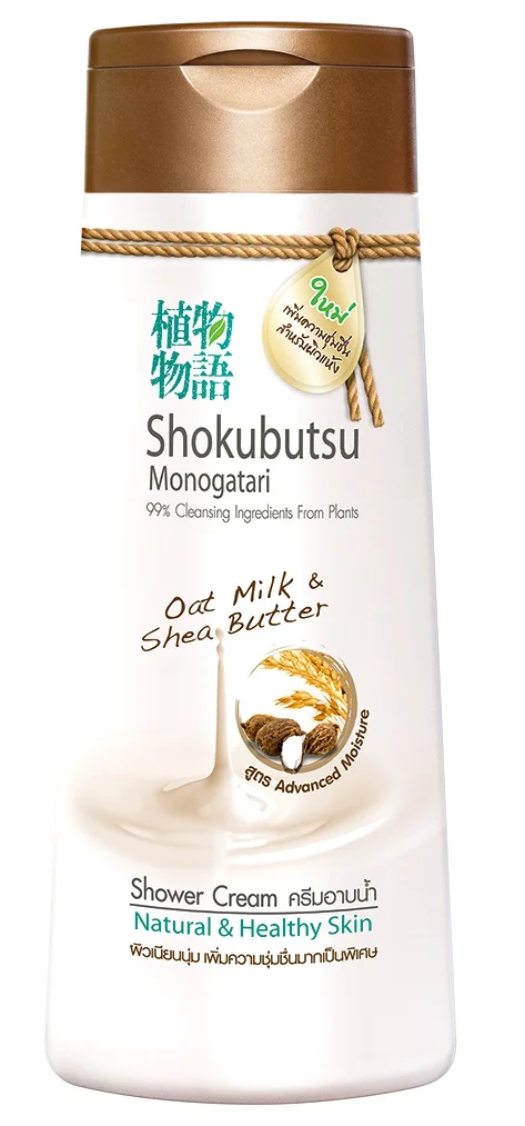 Shokubutsu Monogatari Oatmilk And Shea Butter Shower Cream