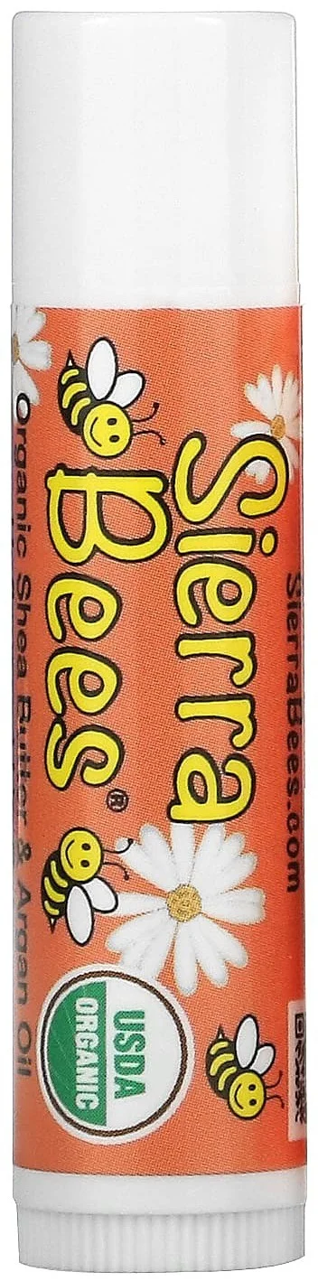 Sierra Bees Organic Shea Butter & Argan Oil Lip Balm